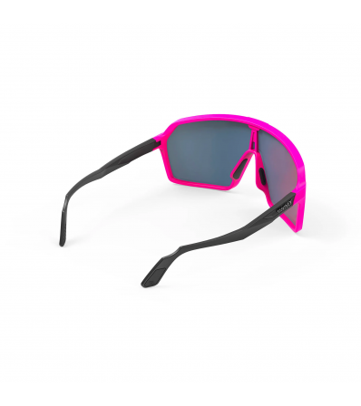 Rudy Sunglasses Spinshield Pink Fluo Matte - Multilaser Red
