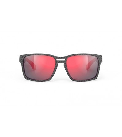 Sunglasses Rudy Spinair 57 Multilaser Red Carbonium