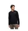 Black Diamond Heritage Wordmark Long Sleeve Tee M's